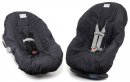Charcoal Gray Infant/Toddler Car Seat Cover Gift Set