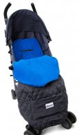 Blue Toddler Cozy Stroller Blanket
