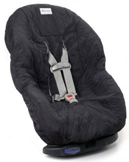 Charcoal Gray Toddler Car Seat Cover