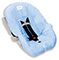 Light Blue Infant Car Seat Cover