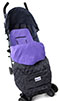 Purple Toddler Stroller Blanket