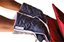 Black/Gray Stroller Mittens