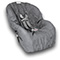 Gray Toddler Car Seat Cover