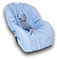 Light Blue Toddler Car Seat Cover