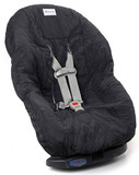 Charcoal Gray Toddler Car Seat Cover for Kids